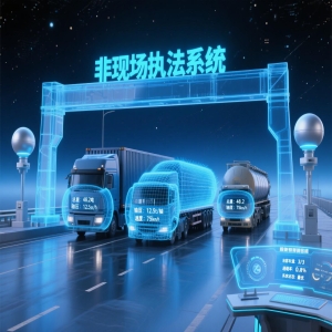 非现场执法科技治超,提升治超效率